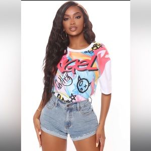 Fashion Nova Cheeky Denim Shorts